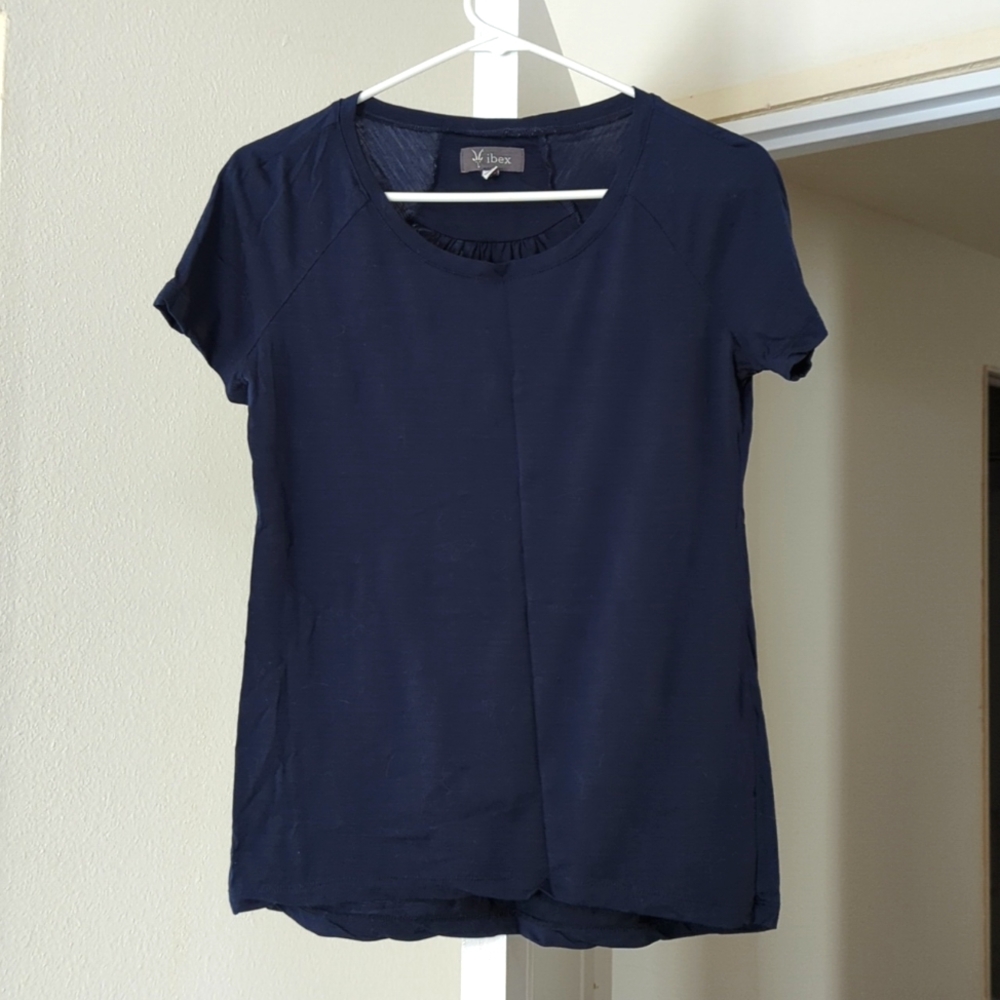 Ibex Women's Navy T-shirt